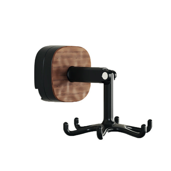 Suction Cup Rotating Six-Claw Hook Wall-Mounted Shelf